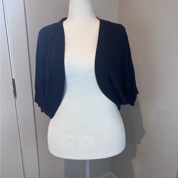 Avenue 18/20 Navy Open Shrug / Shrug Cardigan · Soft Knit - Picture 1 of 8